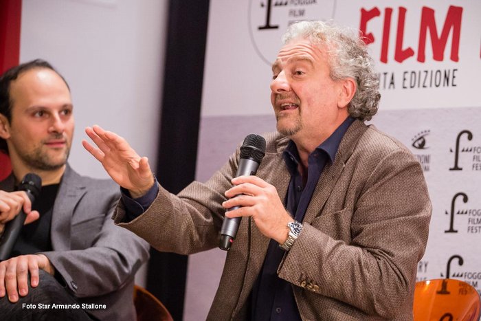 28 Lezioni Di Cinema FoggiaFilmFestival 2015 Giovanni Veronesi, Ernesto Fioretti, Valentina Melis.