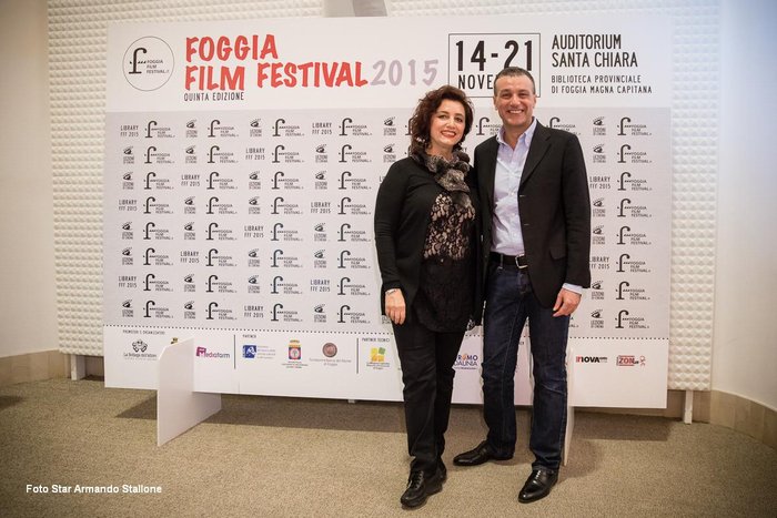 09 Foggia Film Festival LIBRARY 2015 Con Massimiliano Chiavarone