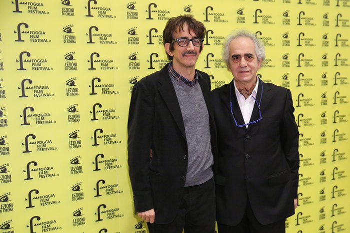 10 Pino Bruno (direttore Artistico) E Sergio Rubini (Presidente Giuria) Foggia Film Festival 2014