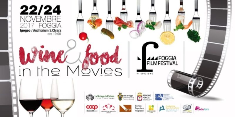 Poster 6x3 Wine Food Movies FFF2017