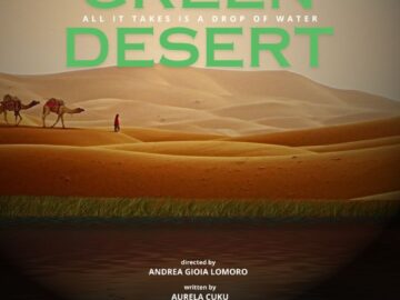 Locandina GREEN DESERT Andrea Gioia Lomoro