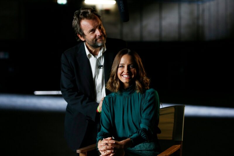 Matilde Gioli con Marco Spagnoli