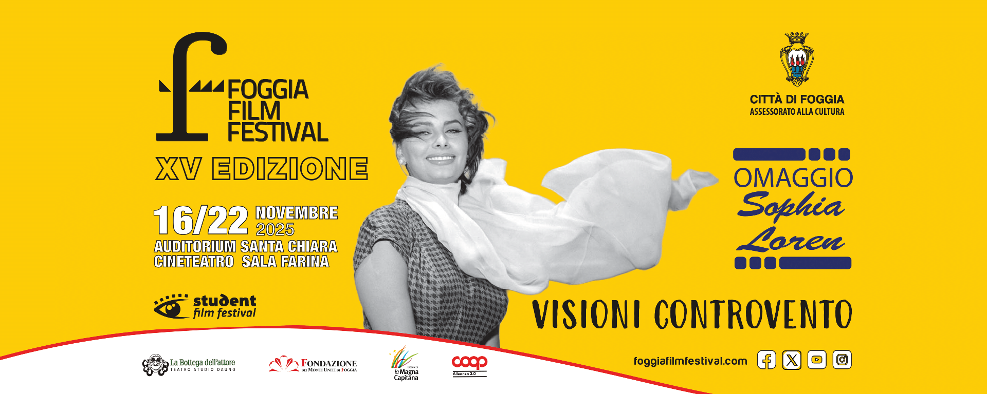 00 Slide Sito Dimensionato FOGGIA FILM FESTIVAL Novembre 2025 1